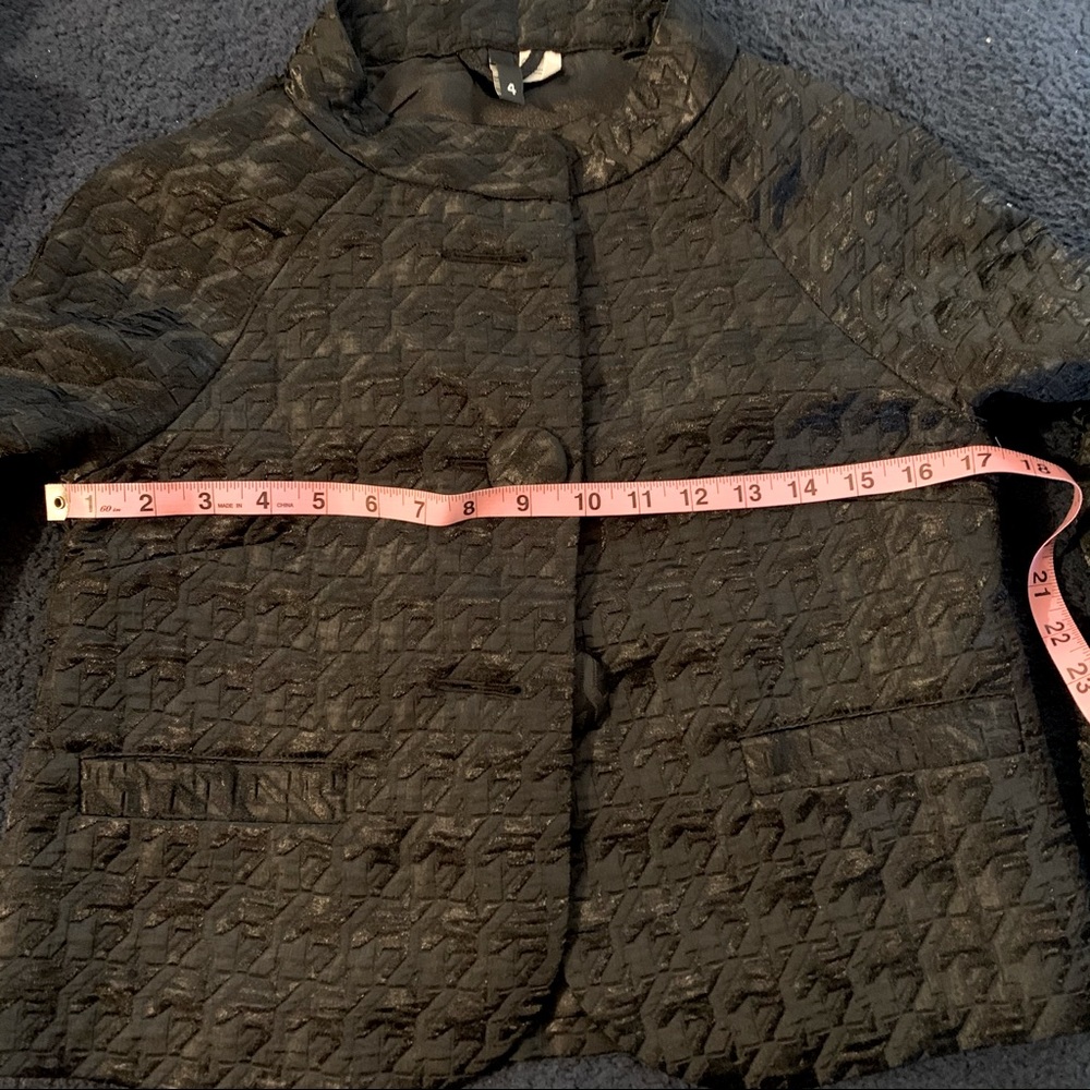 Houndstooth Cropped Jacket - Picture 11 of 11